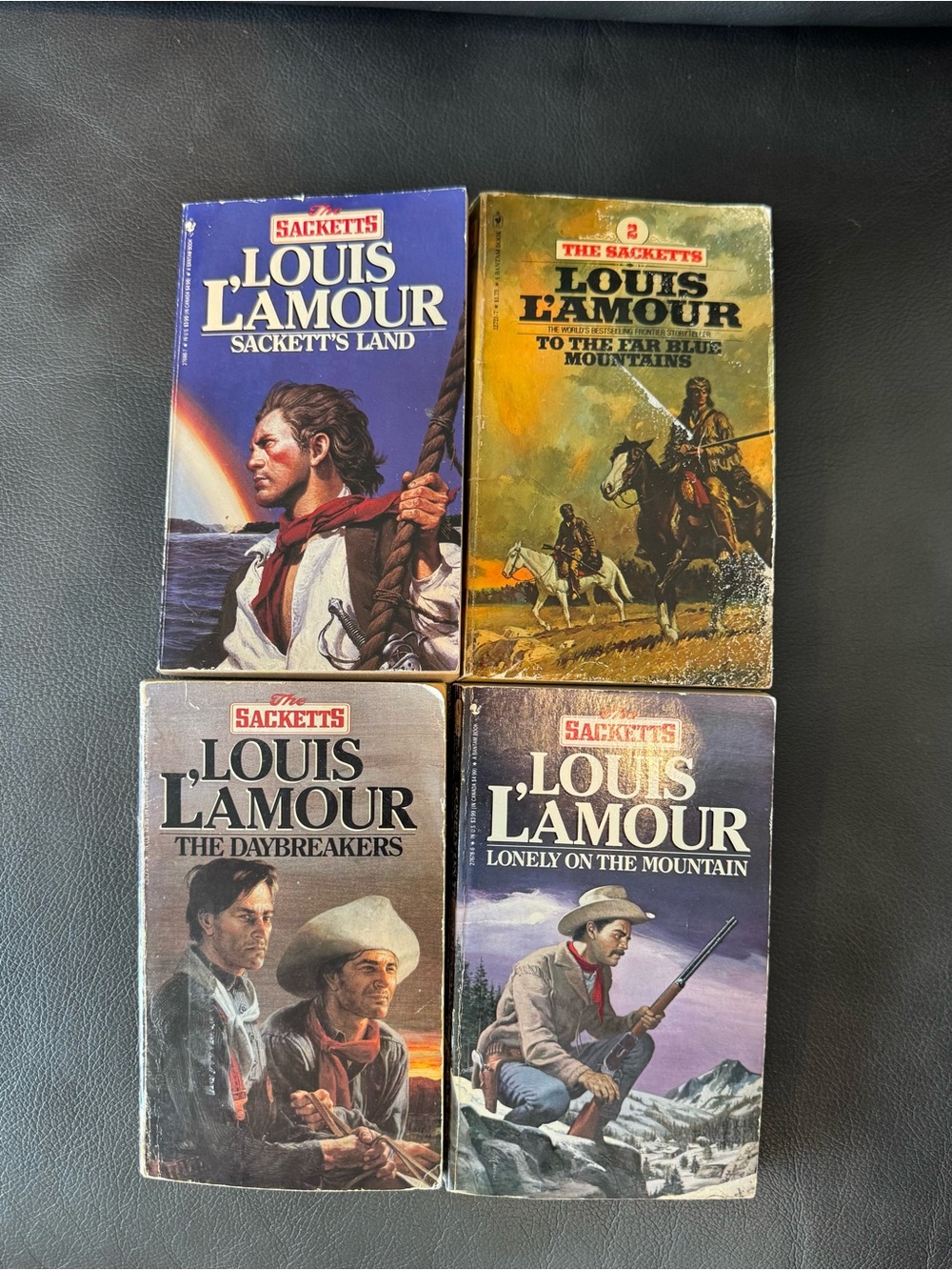 4 Louis L’amour Books